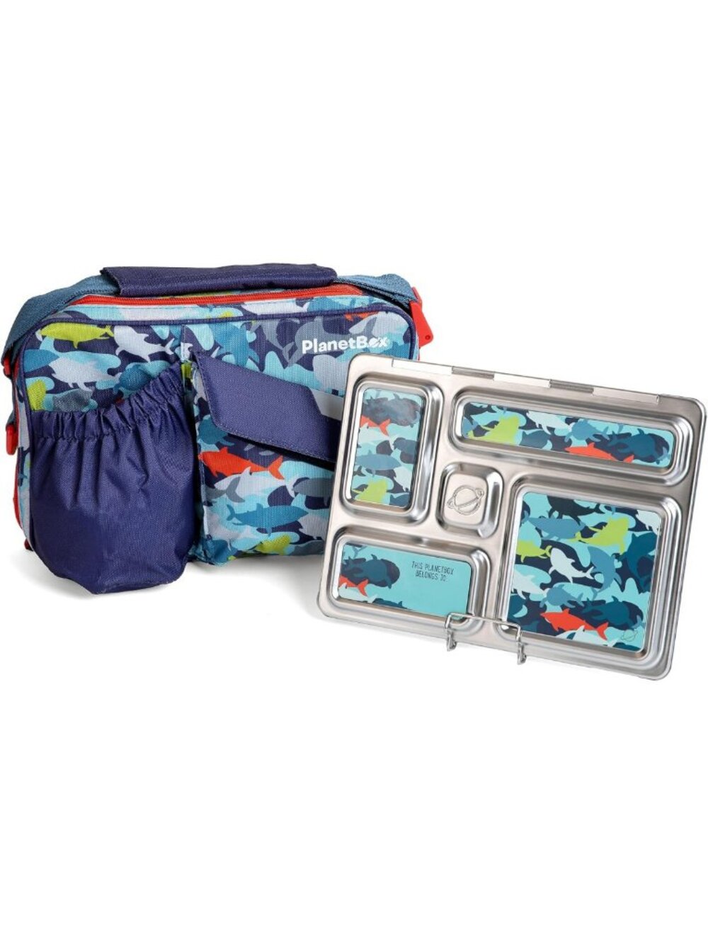 Stylish Stainless Steel Bento Lunch Box Kit for Kids, 5 Compartments, Insulated